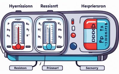 Quais são os três tipos de hipertensão?